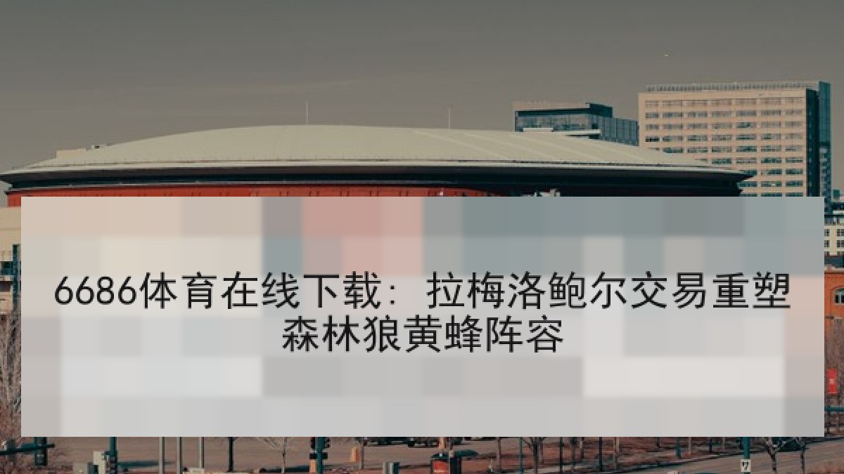 6686体育在线下载: 拉梅洛鲍尔交易重塑森林狼黄蜂阵容